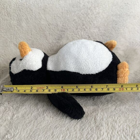 Ty Beanie Babies Pluffies Waddles the Penguin Plush Toy Black White 2006 - Picture 6 of 6